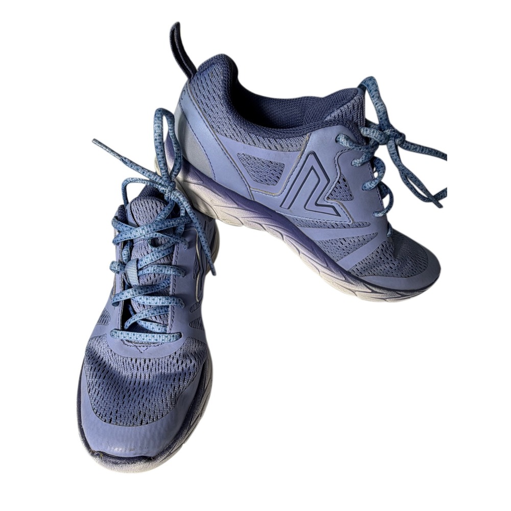 Vionic Miles Walking Shoes Women's Size 6.5 WIDE Blue Orthotic Comfort Sneakers